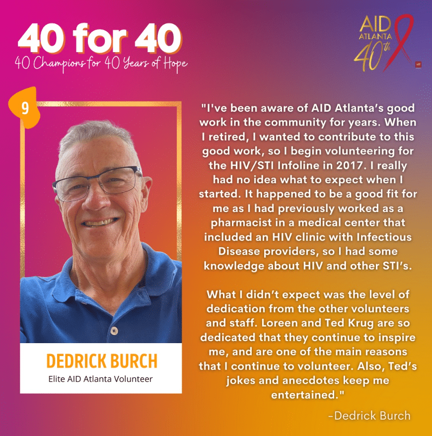 Dedrick Burch 40 For 40
